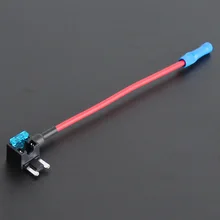 100 шт.-(ACN) добавить цепь плавкий предохранитель Piggy Back MINI Blade держатель предохранителя ATM, APM 12 В