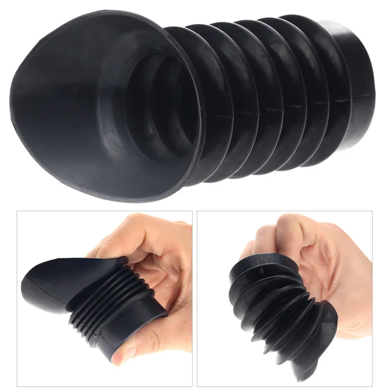 

Black 38mm Inner Dia Scalability Flexible Ocular Soft Rubber Cover Eye Protector Cover Prevent Glare For Rifle Scope Gun Hunting