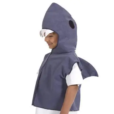 

Kids Shark wear Halloween cosplay costume for children sea animals shark Role playing suit Finding Nemo shark costume