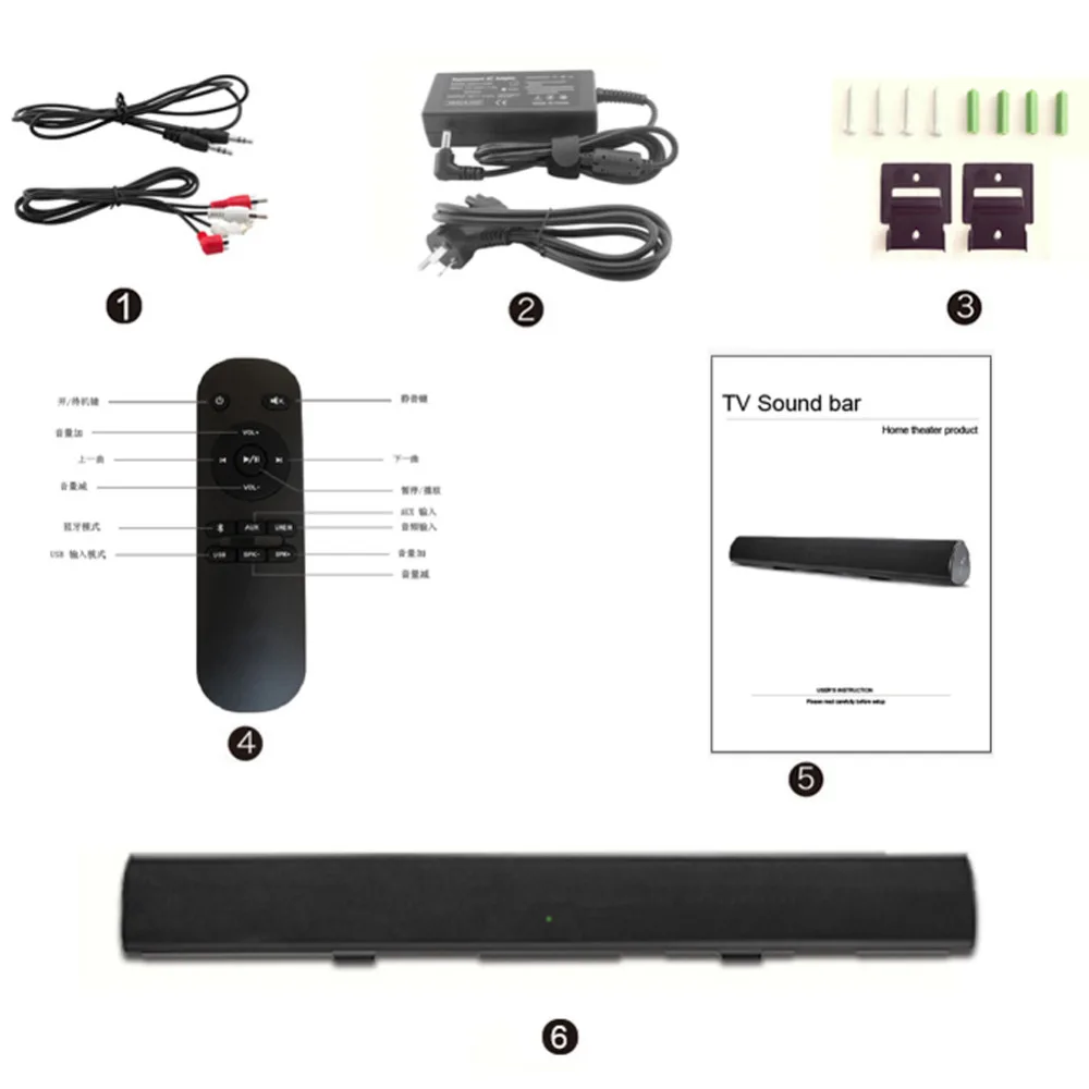Беспроводные Bluetooth колонки 60 Вт Hi Fi|wireless speaker|bluetooth wireless speakersubwoofer for tv |