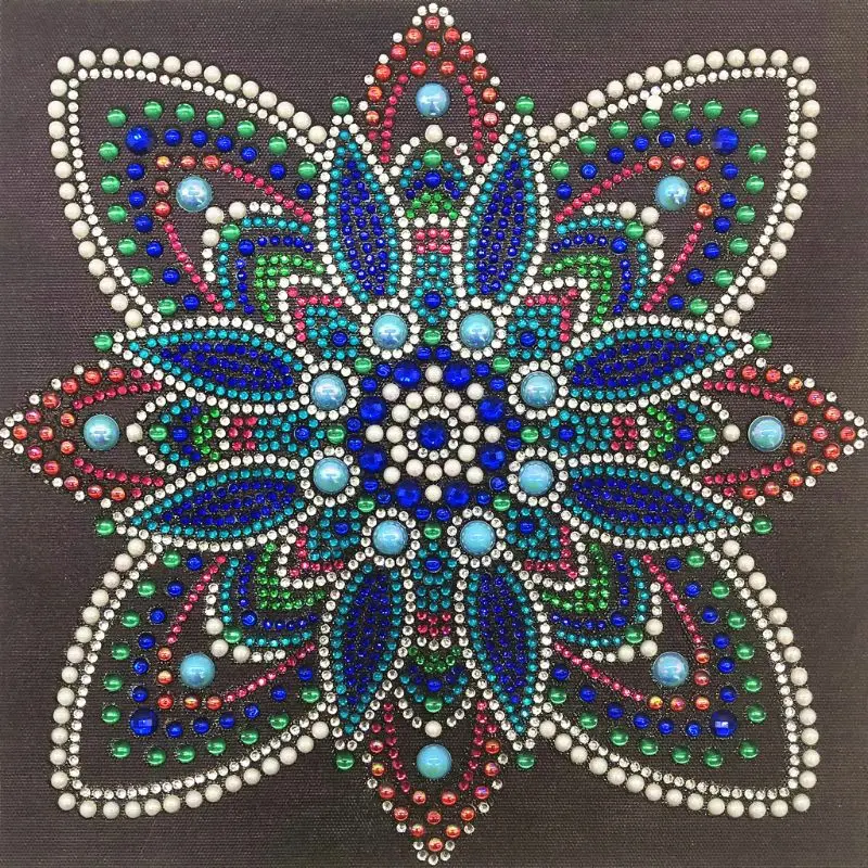 

1 PCS Flower 5D Special Shaped Diamond Painting Embroidery Needlework Rhinestone Crystal Cross Craft Stitch Kits DIY