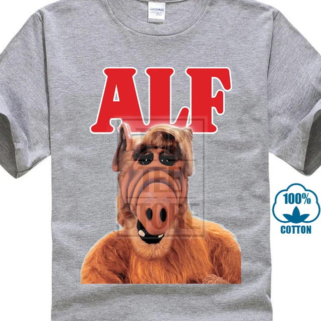 Alf V2 Tv Show Poster T Shirt K Green Pink Sky Blue Yellow All Sizes S ...
