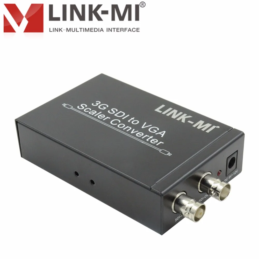 LINK-MI LM-SVG1 HD-SDI/SD-SDI/3g-SDI to VGA скалер-многофункциональная HD 3g sdi видео конвертер адаптер для потокового видео игры LINK-MI LM-SVG1 HD-SDI/SD-SDI/3g-SDI to VGA скалер-многофункциональная HD 3g sdi видео конвертер адаптер для потокового видео игры