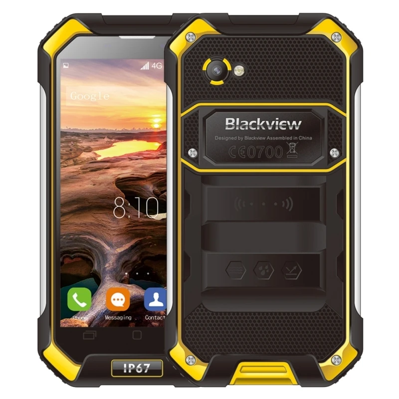 Original 4G Blackview BV6000 32GB ROM 3GB RAM IP67 Waterproof phone 4500mAh 4 7 inch Gorilla