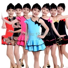 Новинка года; неравный костюм Vestido Baile Latino Samba; костюмы для латинских танцев; танцевальные костюмы для девочек