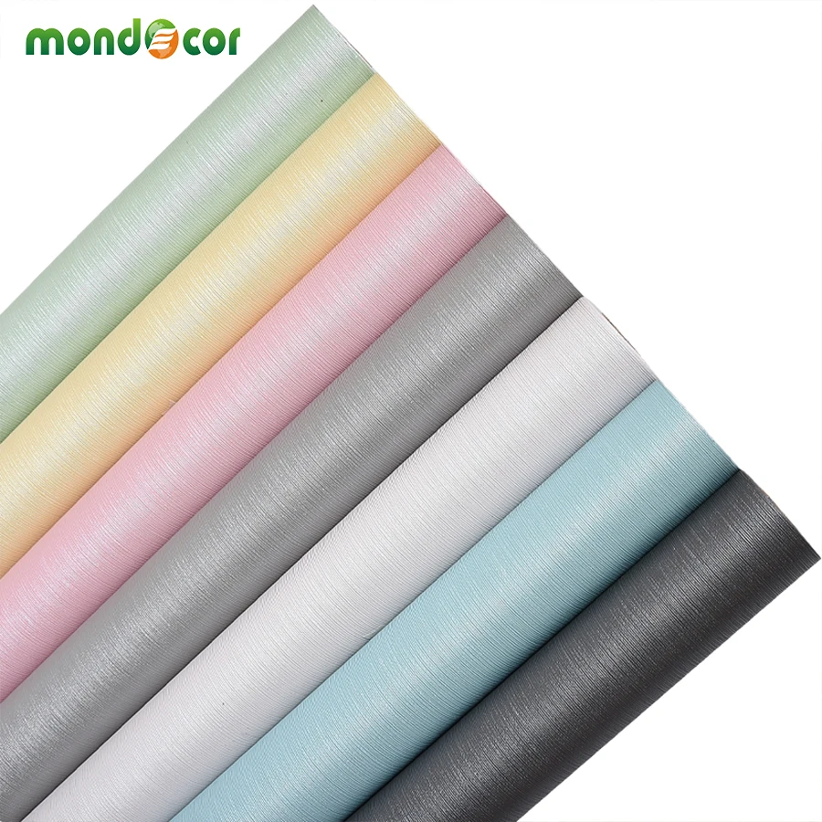 

60cmX5m PVC Self adhesive Wallpaper For Living Room TV Background Solid Striped Decals Bedroom Wall Paper Stickers Home Decor