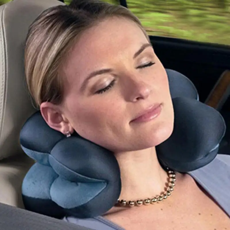 Buy Neck Pillow Microbead Portable Pillow Use at Home