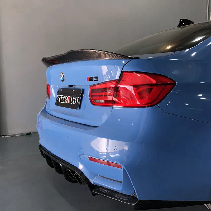 Спойлер из углеродного волокна для BMW F30 наборы тела детали стайлинга F80 M3 Wing PSM