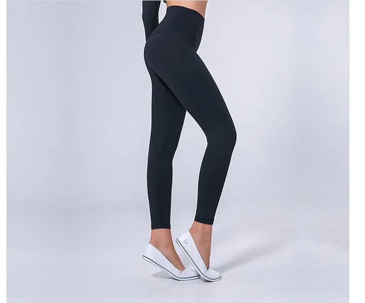 Colorvalue размера плюс хип-ап спортивные брюки для фитнеса женские одноцветные с высокой талией трико для спортзала и бега эластичные нейлон+ спандекс штаны для йоги