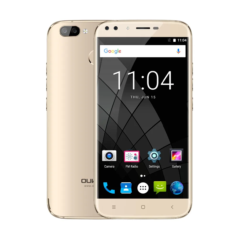 Oukitel U22 Смартфон Android 7 0 3g 5 ''четыре Камера 8.0MP + 5MP 2 ГБ 16 Гб 2700 мА/ч 4 ядра MTK6580