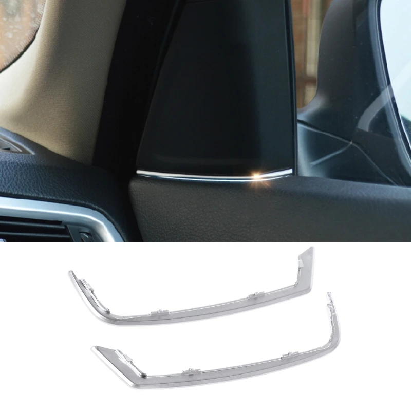 

Car Styling Car Front Door Audio Speaker Strip Stereo Decal Cover Trim Sticker For BMW 5 Series 525 520 F10 Decoration