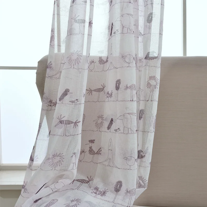 Современные шторы s для спальни гостиной детской комнаты простой полиэстер хлопок с принтом занавески экраны ткани