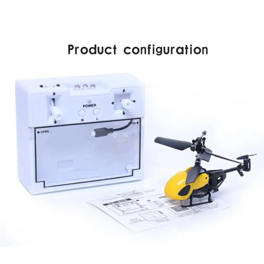 Радиоуправляемый вертолет Rc 5012 2CH мини самолет микро 2 канала подарок M3092|remote control