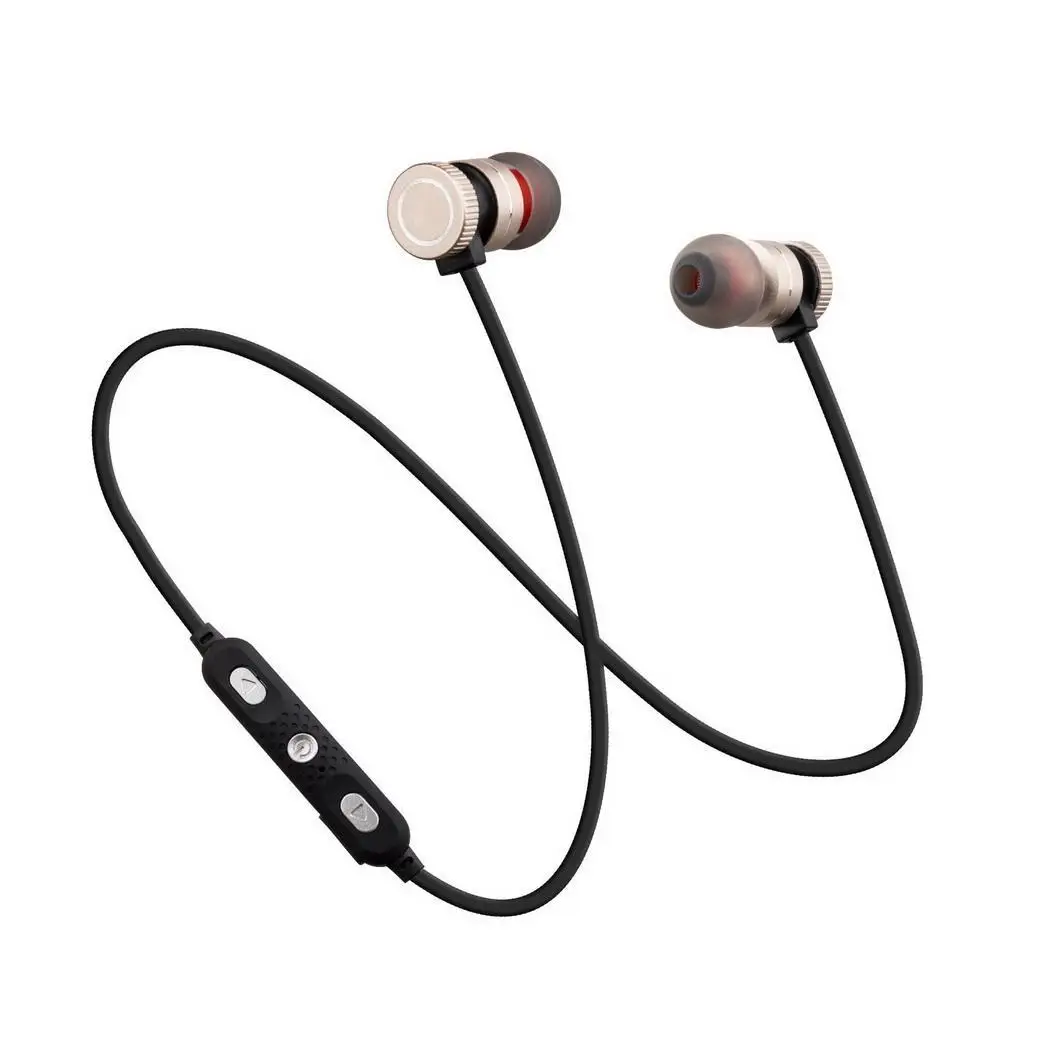 Bluetooth беспроводные наушники вкладыши магнитные спортивные 4 часа стерео V5.0