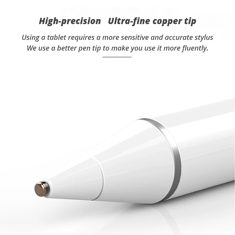 Stylus pen for iPad Rechargeable high precision stylus compatible Android & IOS Apple equipment Pencil Capacitive touch pen  (3)