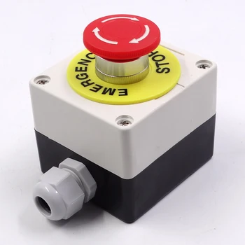 

Emergency stop button switch box Emergency stop switch waterproof box Emergency stop controller