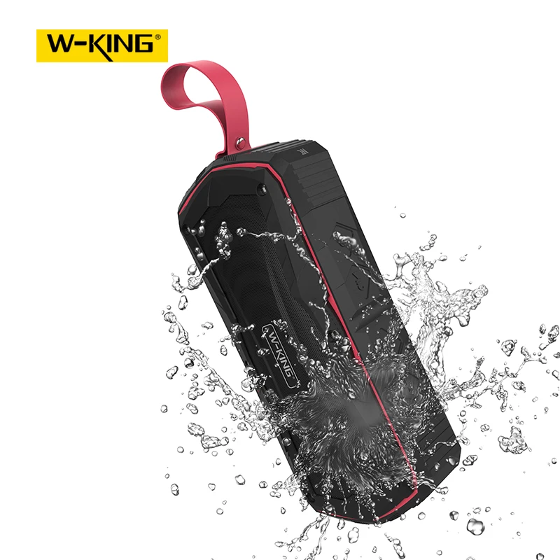 

W-king S9 Portable Wireless Bluetooth Speaker Water-resistant speaker 4000mAh Power Bank for Phone Music Waterproof Subwoofer