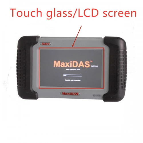 Сенсорная стеклянная панель и ЖК экран для AUTEL maxides DS708| |