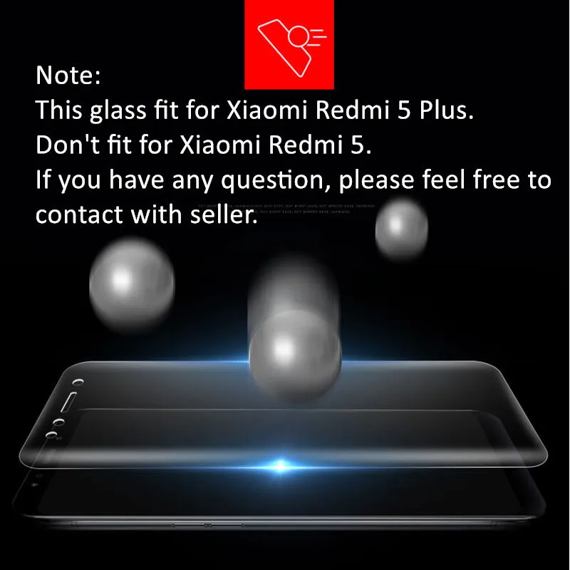 2 шт. защитное закаленное стекло для Xiaomi Redmi 5 Plus|Защитные стёкла и плёнки| |