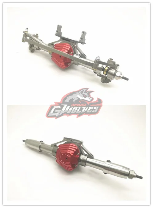 GWOLVES high Quality CNC all Alloy 1:10 Rc Crawler Front And Rear Axle For AXIAL SCX10 90022 90028 90021 RC4WD rc parts GWOLVES high Quality CNC all Alloy 1:10 Rc Crawler Front And Rear Axle For AXIAL SCX10 90022 90028 90021 RC4WD rc parts