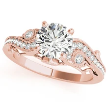 

Women Fashion Luxury Hollow Zircons Ring Wedding Engagement Promise Ring Finger Jewelry