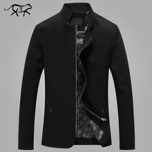 2017 New Brand Men s Jackets and Coats Fashion Slim Fit Off White Jacket Men Stand