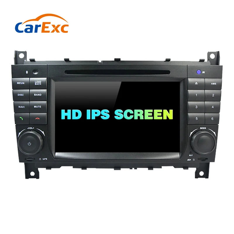 

Android 9.0 Autoradio Built-in CarPlay GPS Navigation For Mercedes/Benz W203 W209 W219 W169 C180 C200 C230 C240 CLK200 CLK22
