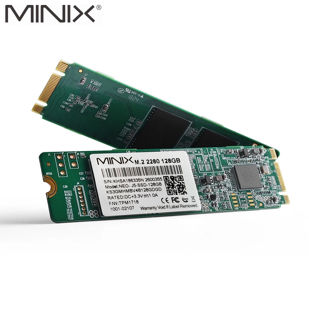 MINIX NEO J5 128 ГБ M.2 SSD для Neo J50C 4 Intel Pentium Mini PC с Windows 10 Pro твердотельный накопитель MINI