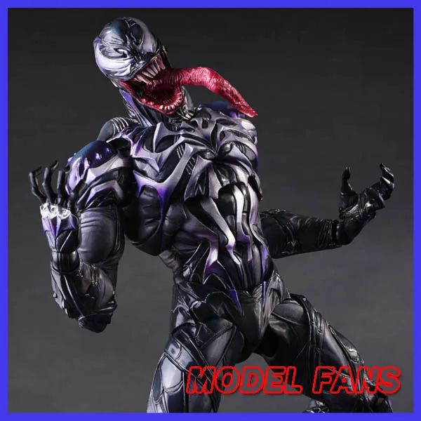 

MODEL FANS Spider Man Action Figure Venom Spride Collection Model Toys Play Arts Kai Amazing Spiderman Play Arts Venom