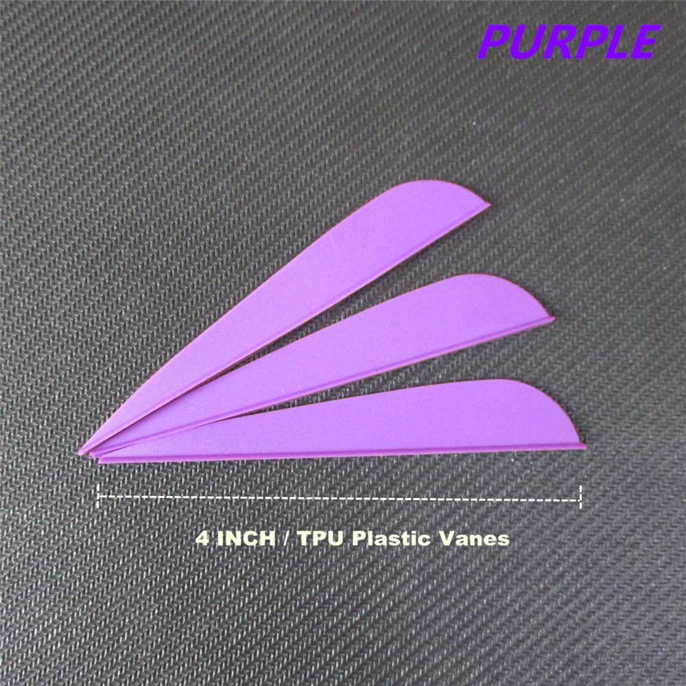 4inch TPU Vanes Purple