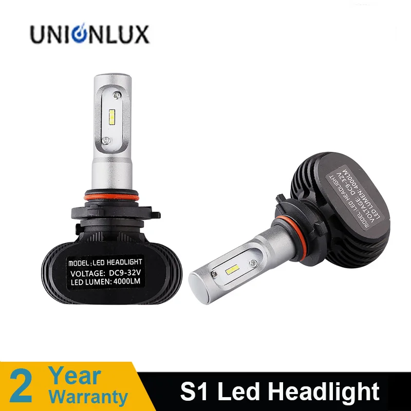 Авто HB3 9005 светодиодные лампы фар H1 H7 H11 H4 Hi Lo Beam 6000K 50W 8000LM LED конверсионный комплект