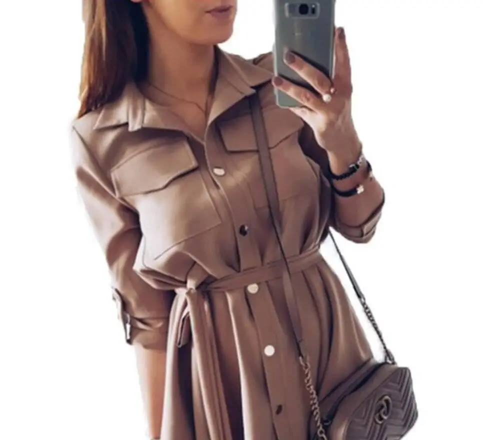 2019 Новое Женское летнее винтажное платье ветровка однобортное кружевное пляжное