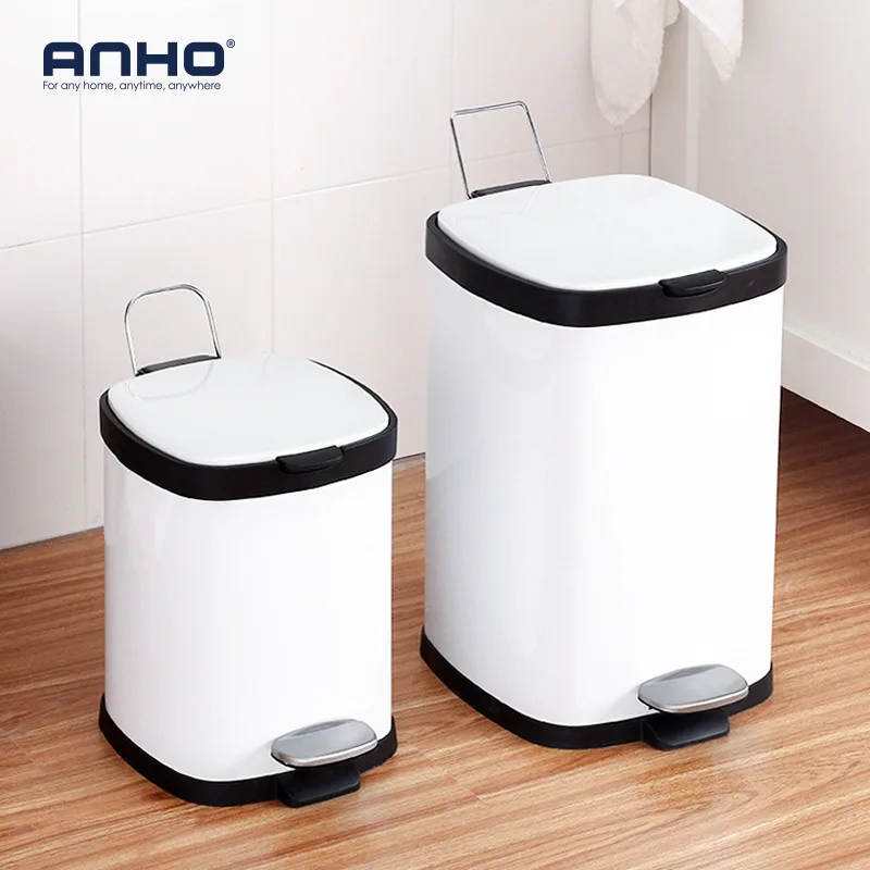 

Creative square trash can