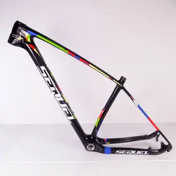 

SEQUEL brand mountain bicycle bike frame 29er colorful carbon downhil bike frame glossy
