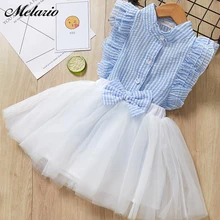 Fashion Autumn Long Sleeve Girls Dress 2016 New Casual Style Girls Clothes Cartoon Rabbit Embroidery Cotton Dress Kids Clothes