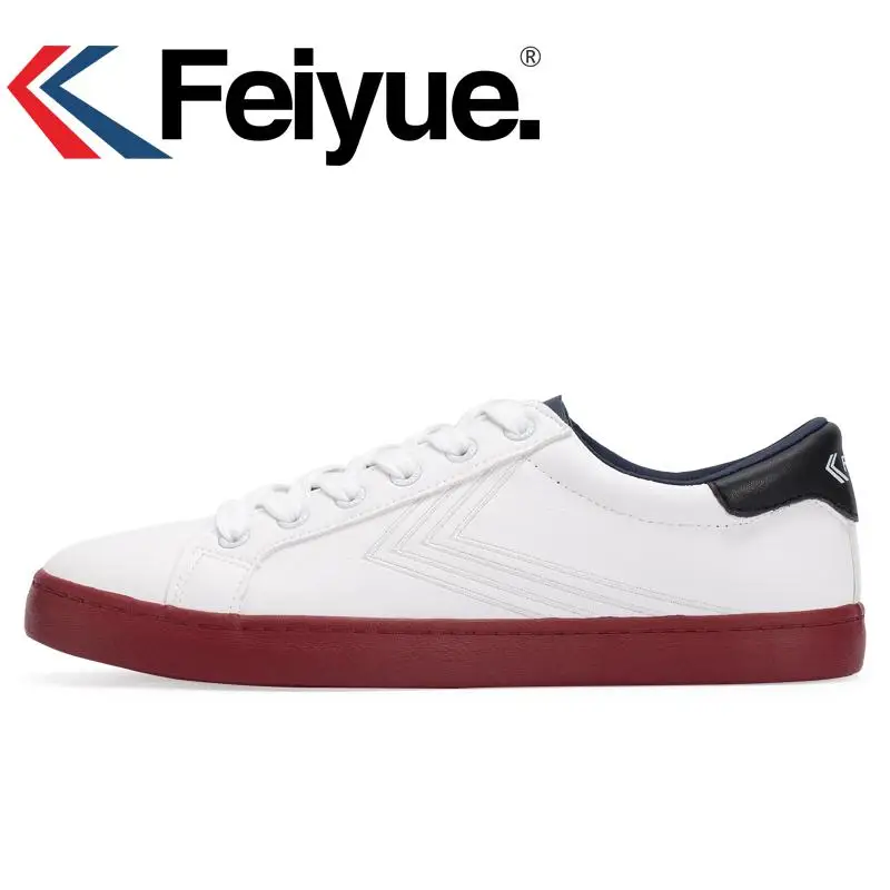 Keyconcept Feiyue улучшенная версия кроссовок Классическая обувь Боевые искусства тхэквондо ушу удобные кроссовки обувь - Цвет: EHITE