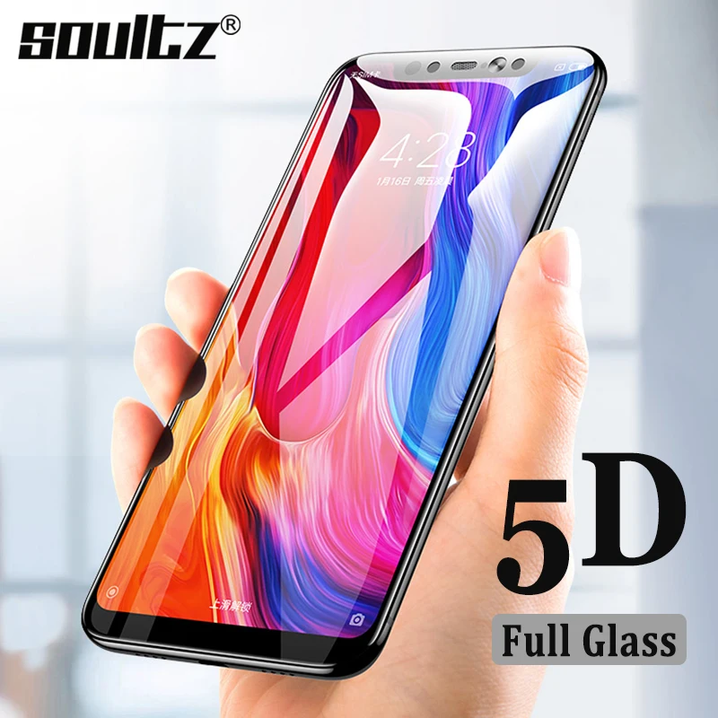 Закаленное стекло Soultz 5D для Xiaomi Redmi 5 Plus 6 6A Note 4 глобальная версия Защитная пленка