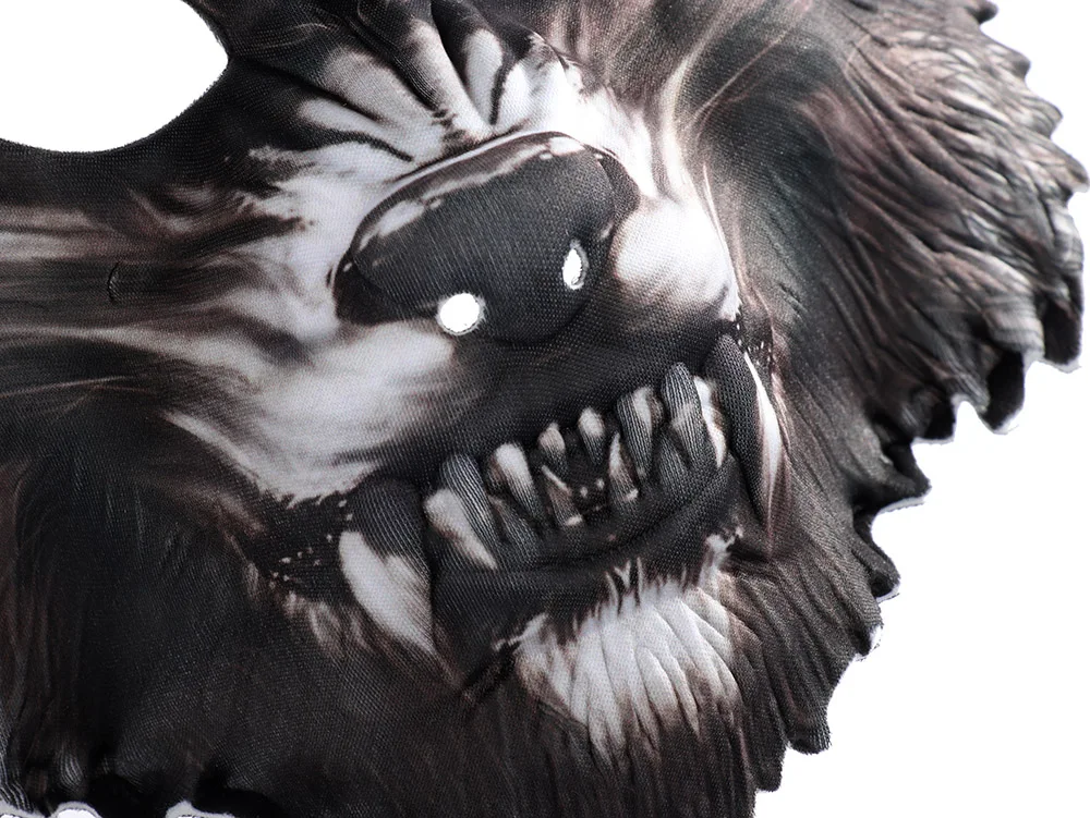 Cospty Canival костюм животного ужас реалистичный волк маскарад Хэллоуин маска