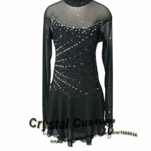 Лидер продаж платье для фигурного катания для девочек изящное Новое Брендовое платье конькобежное DR3307