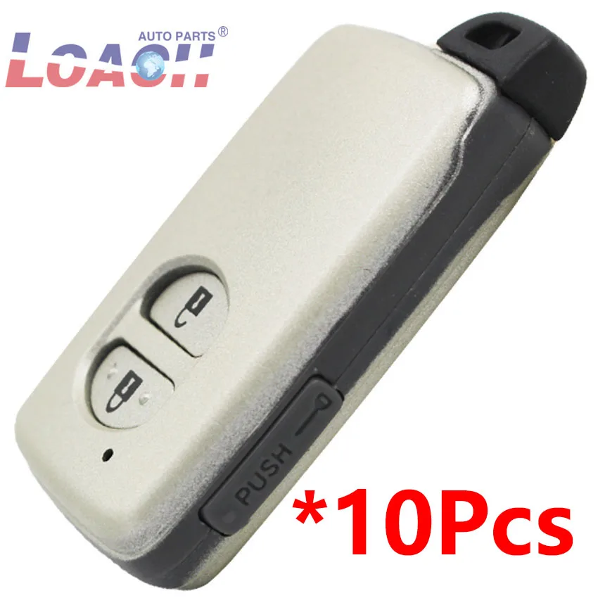 

10pcs/lot Replacement For Remote Car Key Shell Case For Toyota Venza 4Runner Land Cruiser 2 buttons