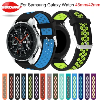 

20mm 22mm Silicone Watchband for Samsung Galaxy Watch Garmin Amazfit Replacement Bracelet Watch Band Strap for Gear Sport S2 S3