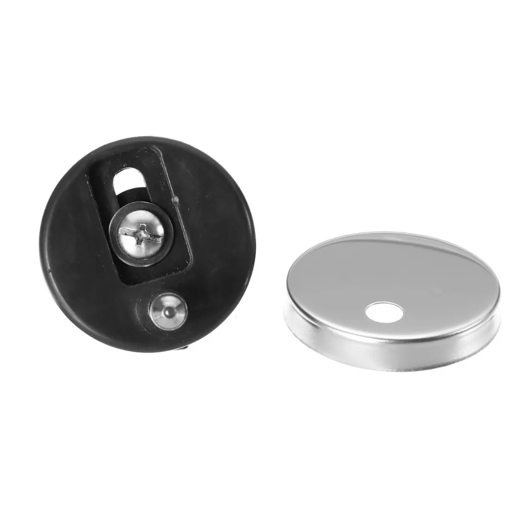 Mayitr 2PCS Toilet Seat Hinges Fittings Quick Release Hinge Mountings Set For Bathroom Toilet Repair Accessories Tools