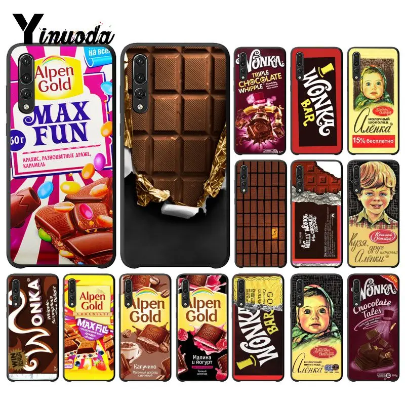 Роскошный чехол для телефона Yinuoda alenka с изображением шоколада wonka Huawei P9 P10 Plus Mate9 10