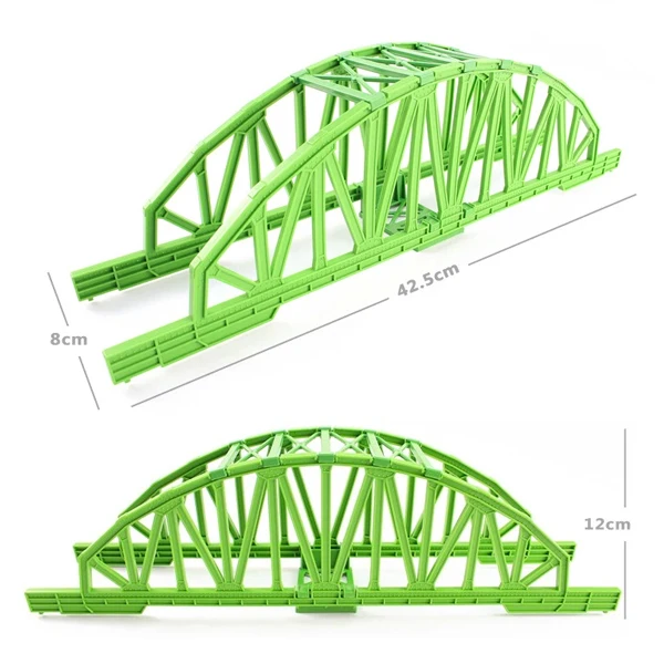 D508 электрический вагон поезд игрушка специальный трек-сцена аксессуары(42,5 см) один мост развивающие мальчик/детская игрушка