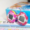 1PCS Multi-colors 90S Nostalgic Pets In 1 Virtual Cyber Pet Toy Tomagochi Electronic Pets Keychains Toys 4