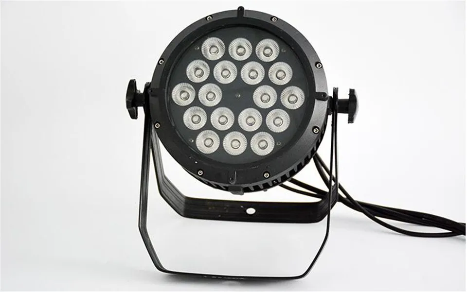 Супер IP65 Водонепроницаемый led par свет 18x12 Вт RGBW 4 в 1 LED DMX512 контроль