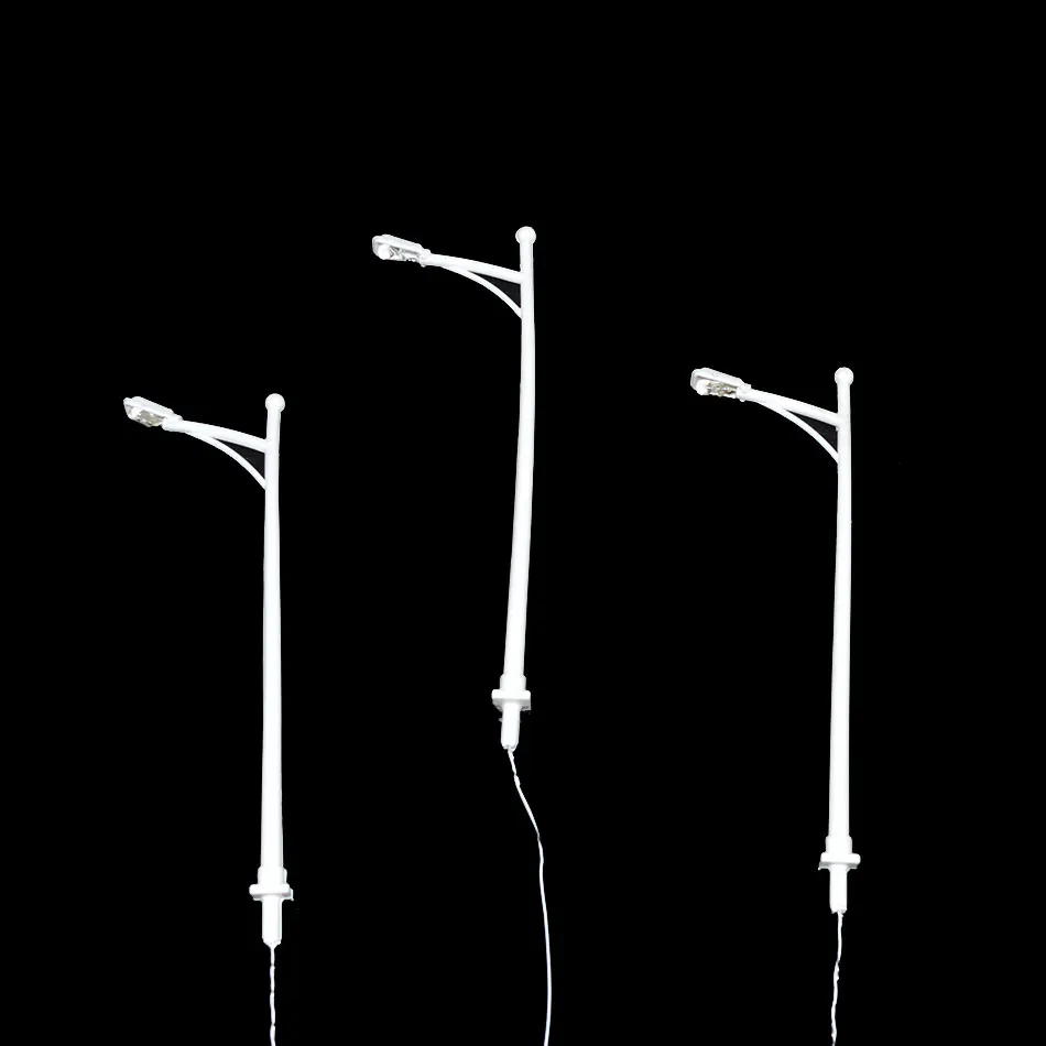 

200pc 1:100 model street single light for architectural train scenery layout