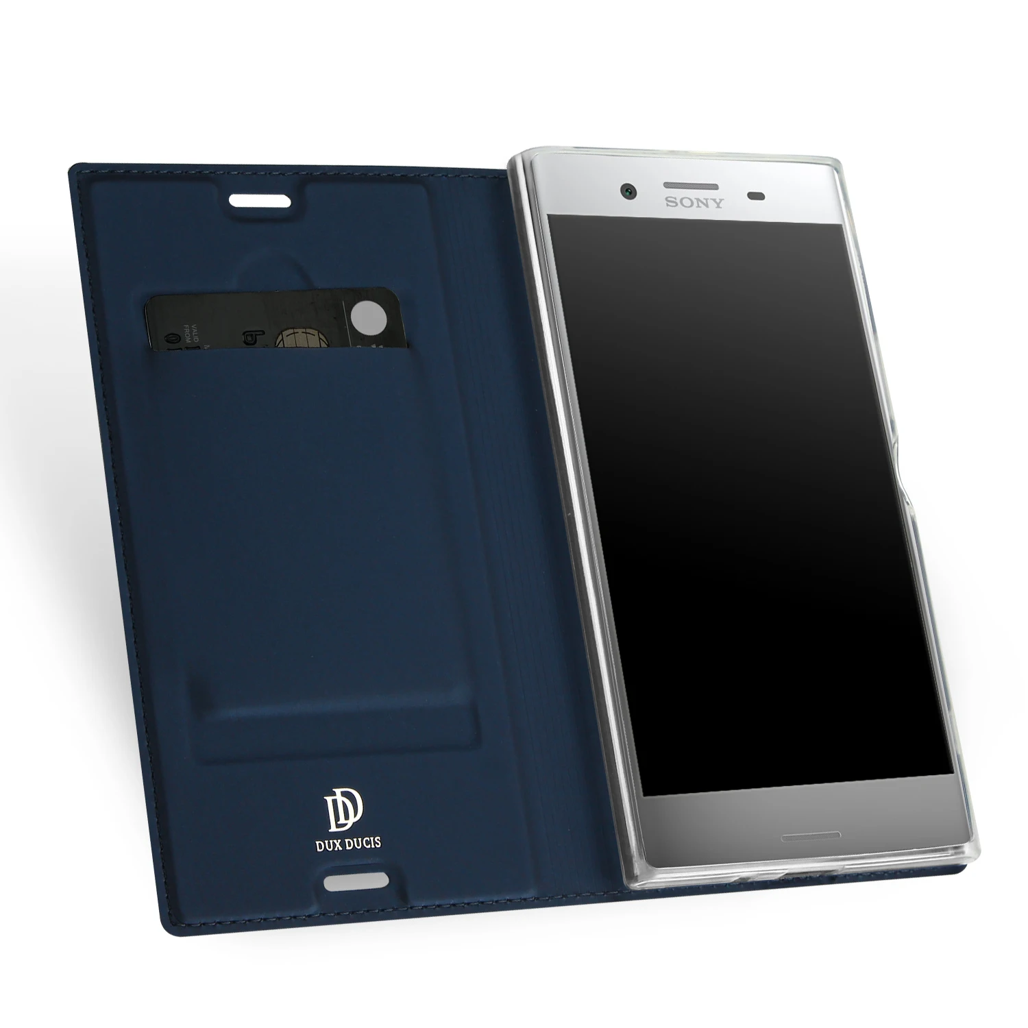 DUX DUCIS флип чехол из искусственной кожи для Sony XZ1 XZ 1 роскошный бумажник Xperia G8341 G8342