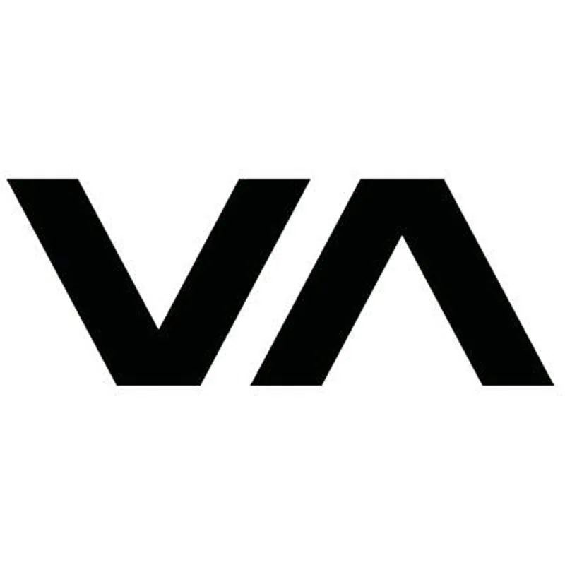 

X 5 см VA CA Ruca для серфинга скейта Виниловая Наклейка Черная/серебряная Автомобильная наклейка
