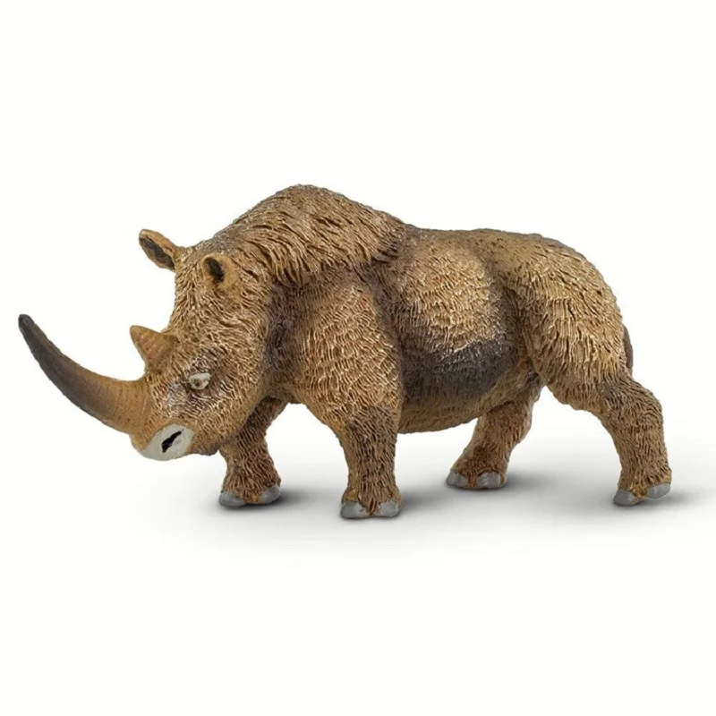 Coelodonta antiquitatis Rhino Классические игрушки для мальчиков детская модель 100089|Игровые